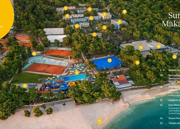 Hotel Sunny By Valamar Makarská